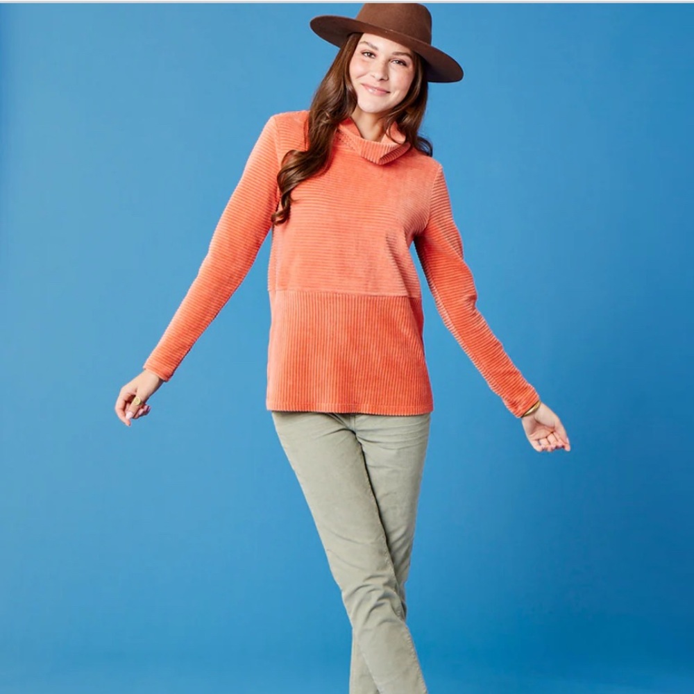 Carve Designs Collette Coral Organic Cotton Tunic